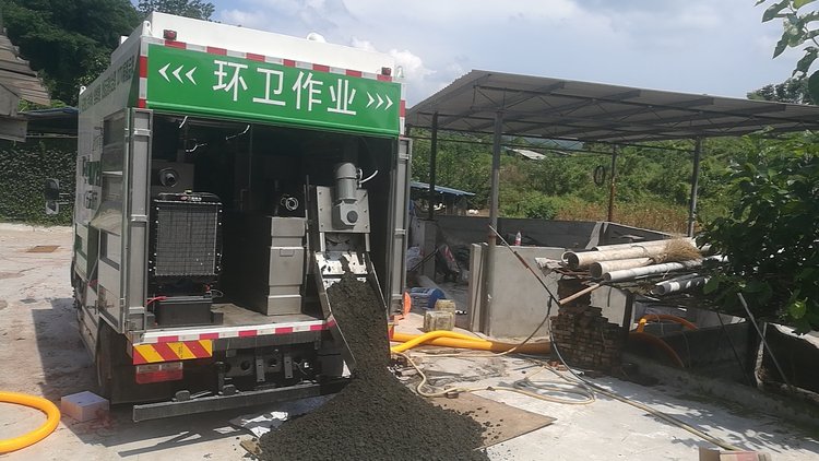 后湖管理区污泥干湿分离技术